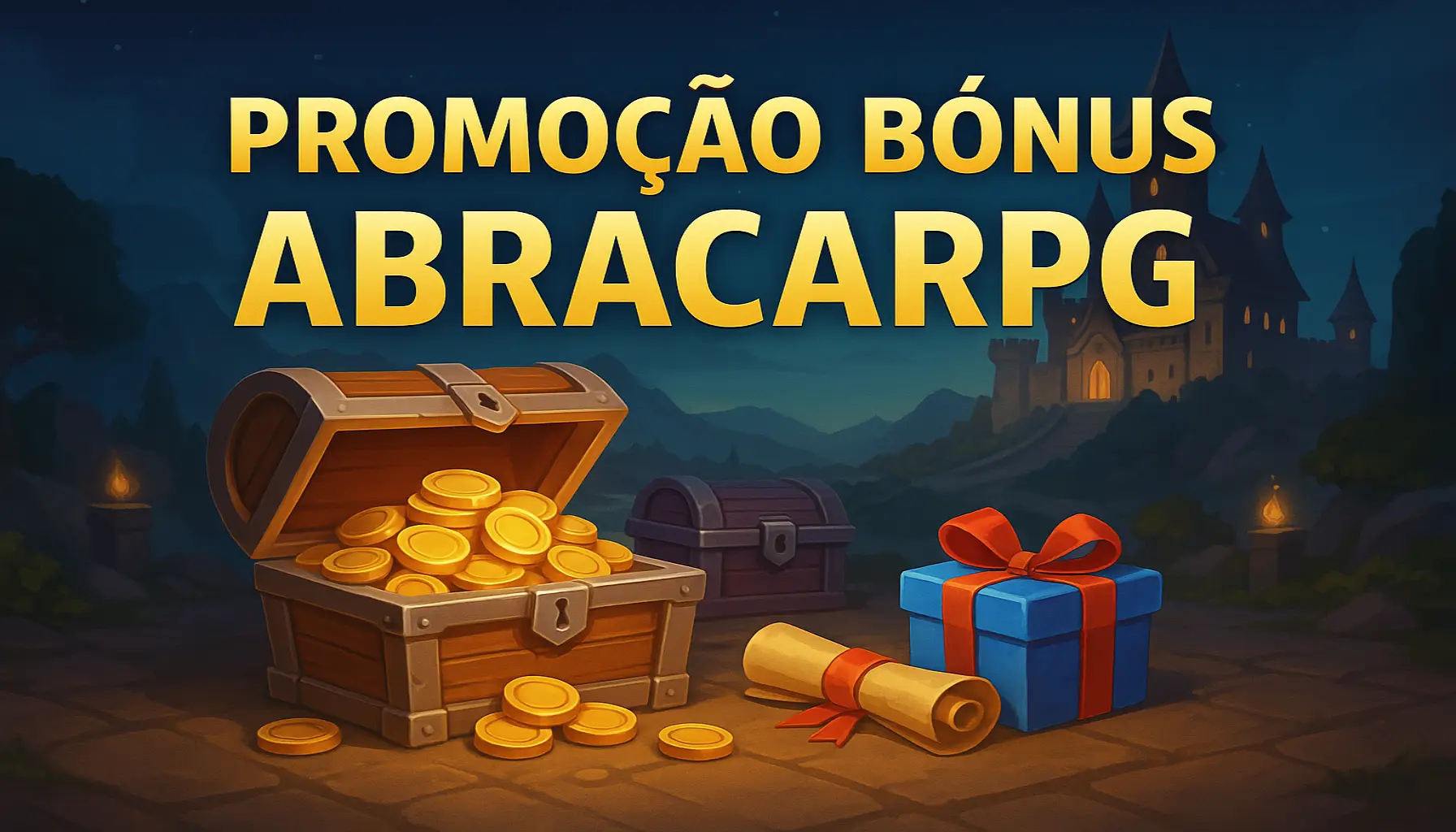 O bônus promocional ABRACARPG é uma ótima maneira de começar sua aventura