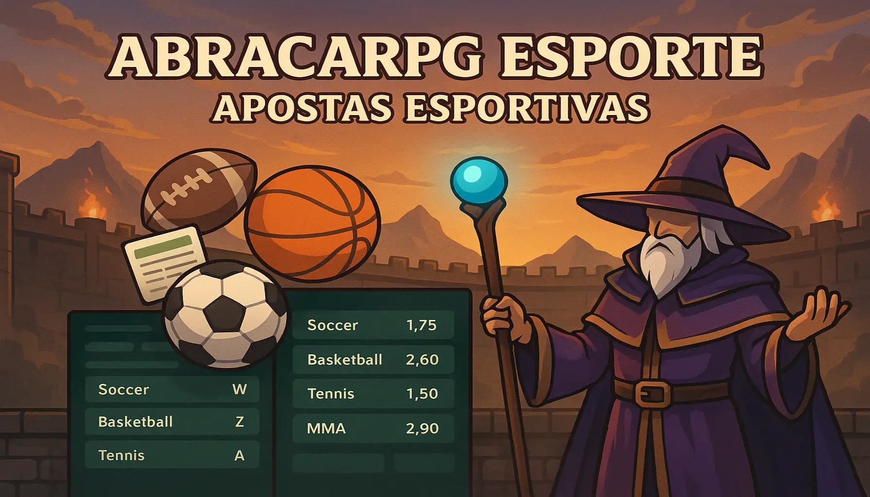 Aposte em apostas esportivas no cassino online ABRACARPG